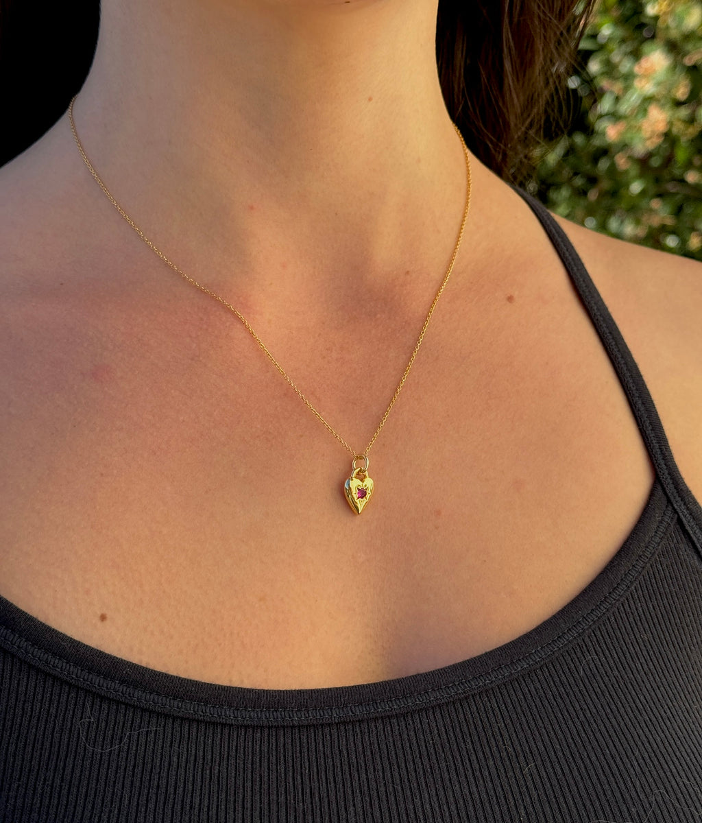 Heart Burst Pendant