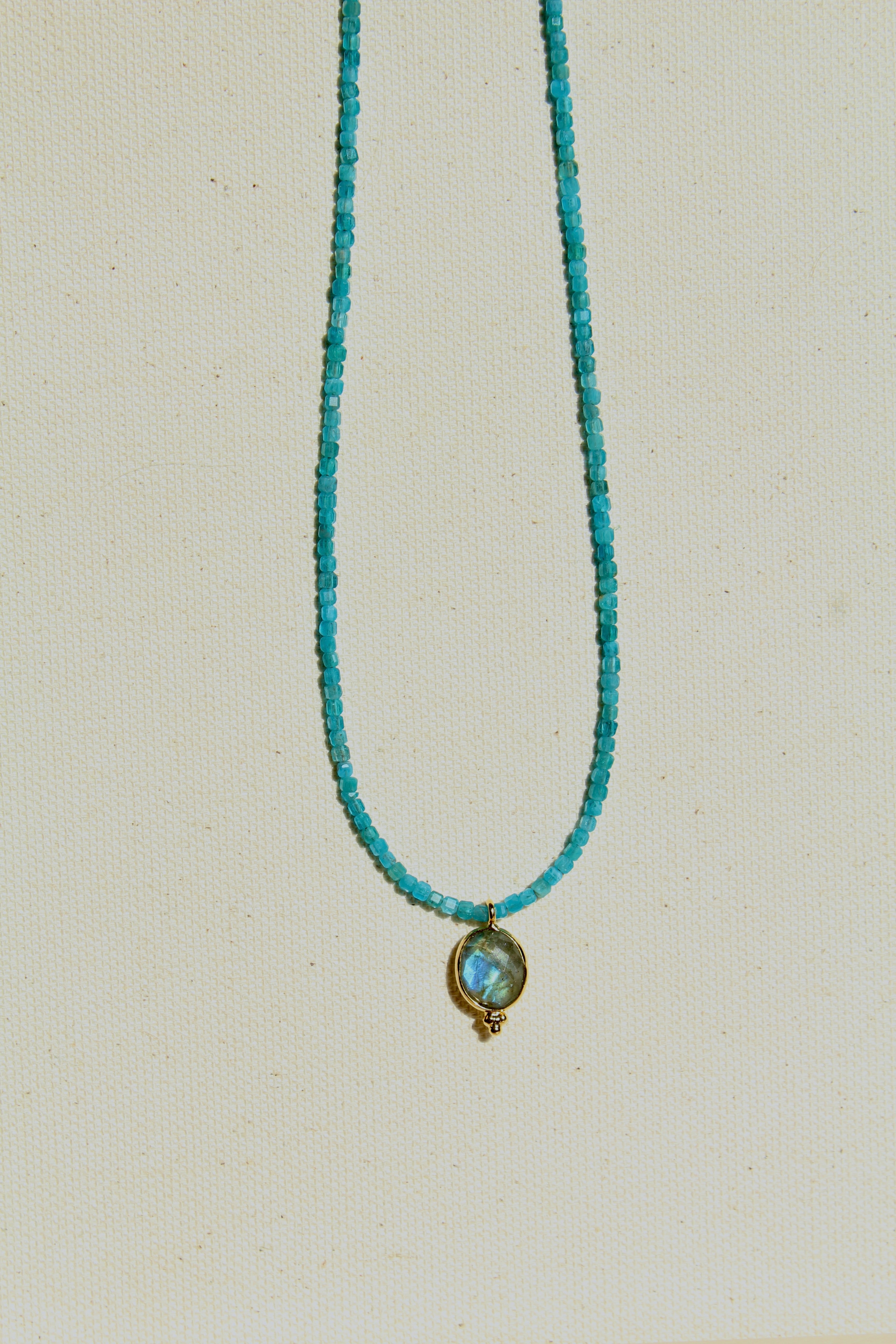 Blue Apatite & Labradorite ~ Transformation & Manifestation