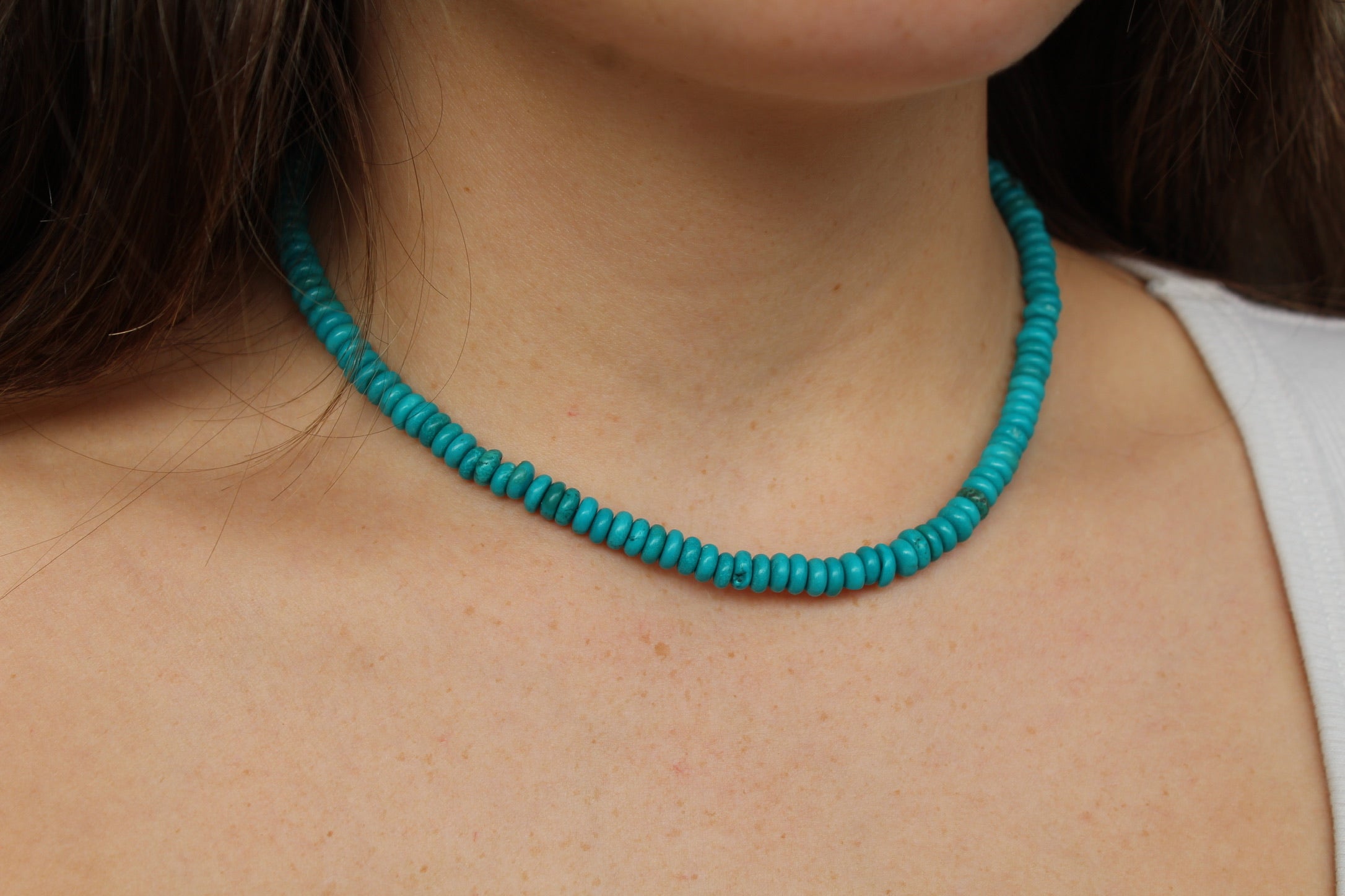 Turquoise Beaded Choker ~ Ultimate Protection