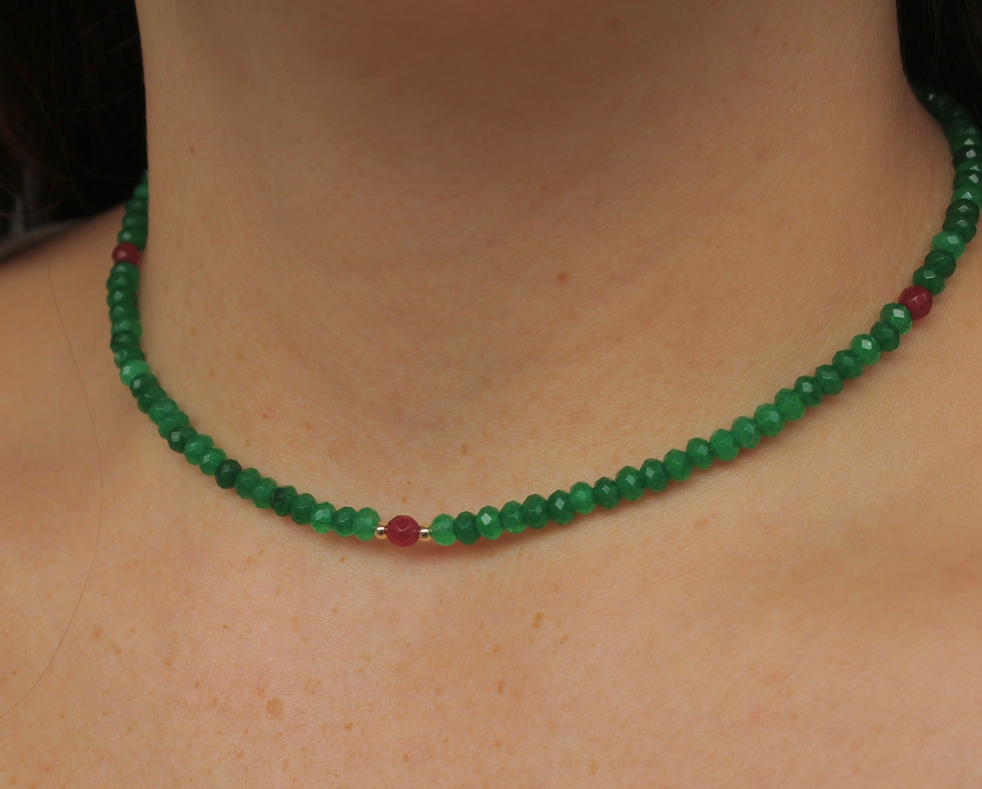 Green Aventurine & Ruby ~ Vitality