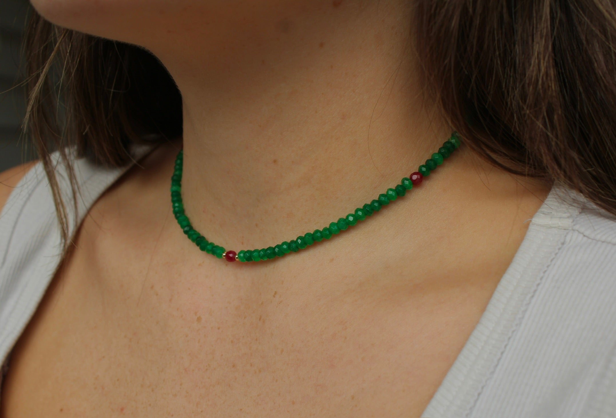 Green Aventurine & Ruby ~ Vitality