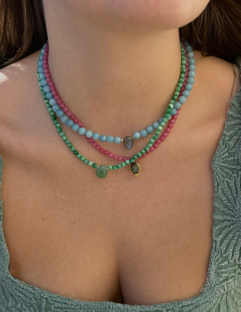 Blue Jade & Labradorite ~ Higher Consciousness &amp; Prosperity