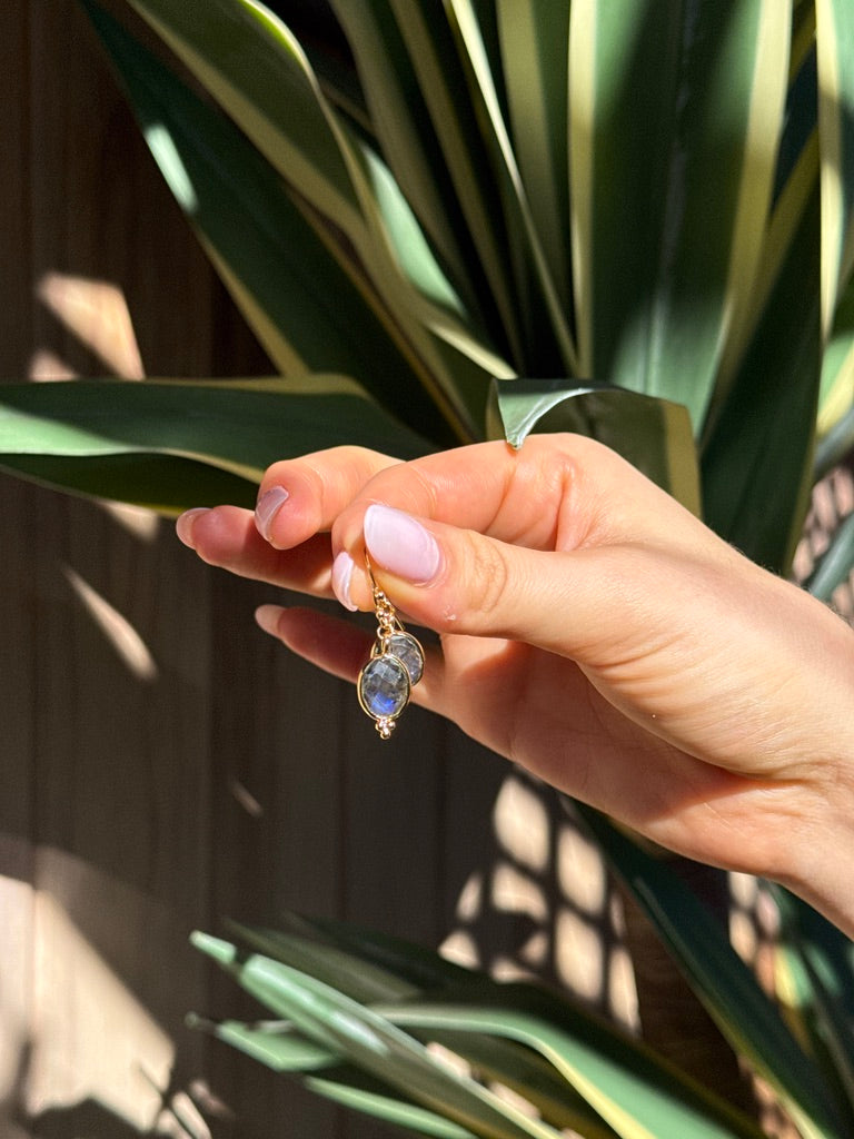 Labradorite Earrings ~ Higher Consciousness & Energy Protection