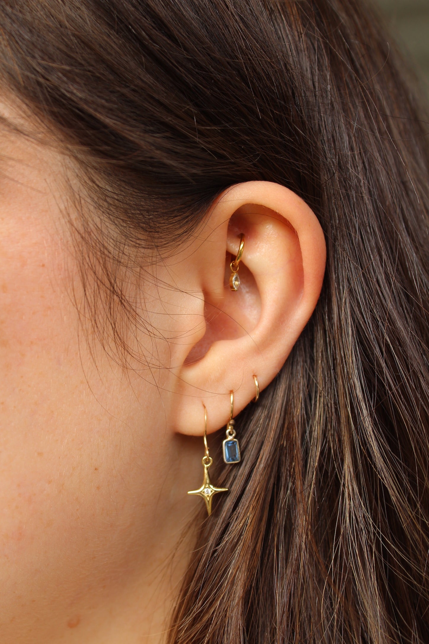 Sparkle Star Earrings