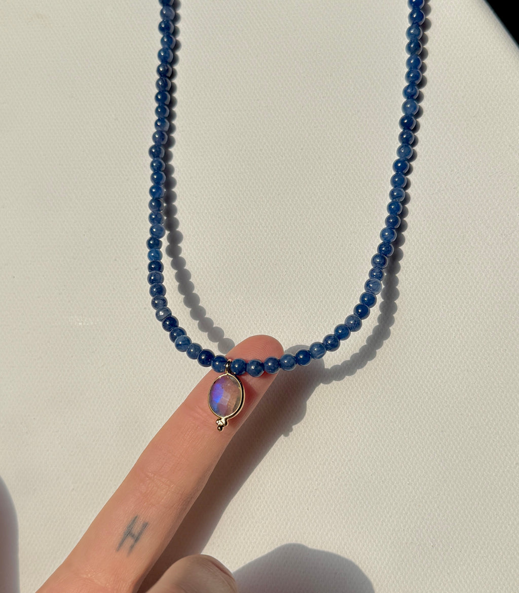 Kyanite & Lapis ~ Alignment