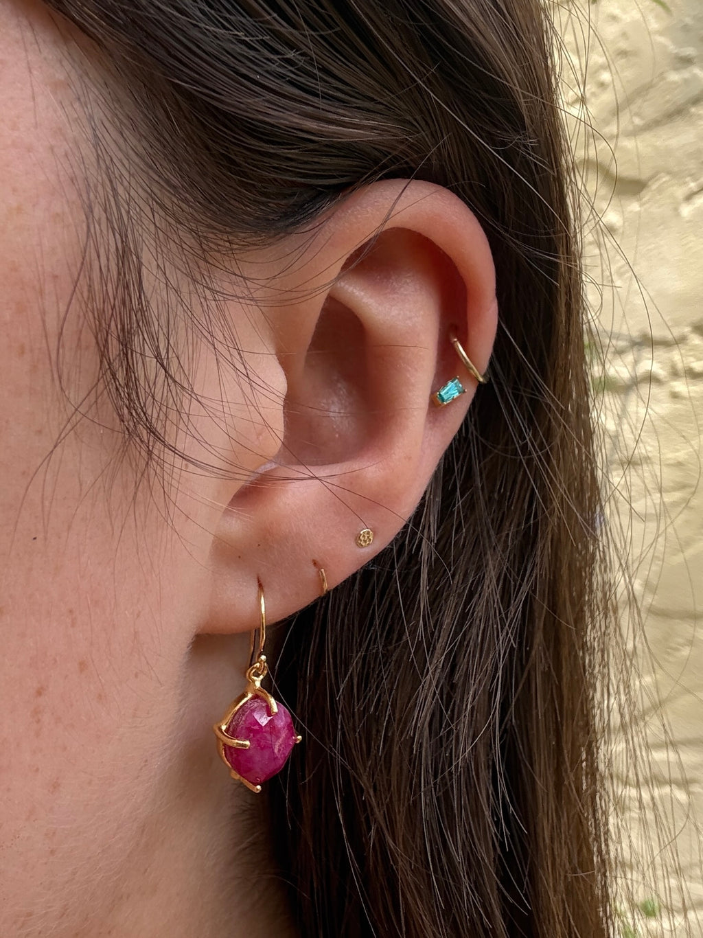 Ruby Earrings ~ Passion & Vitality