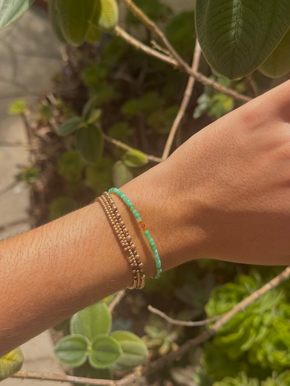 Jade & Carnelian Bracelet ~ Harmony & Confidence
