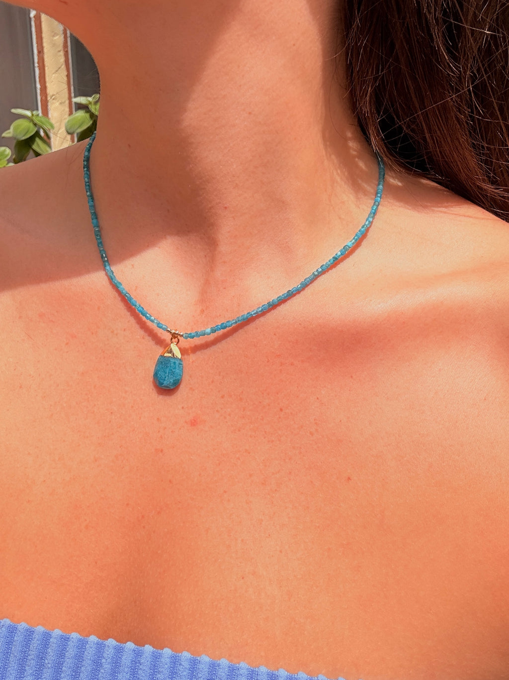 Apatite Necklace ~ Growth