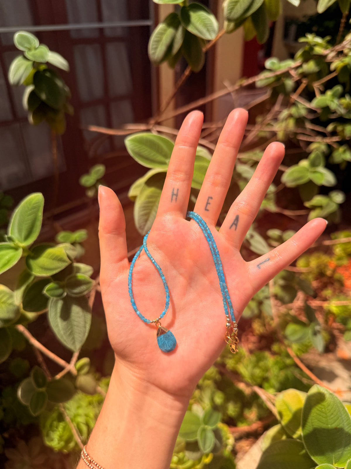 Apatite Necklace ~ Growth