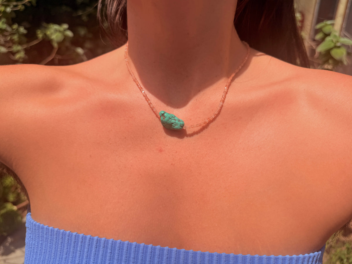 Sunstone & Turquoise ~ Joy & Protection