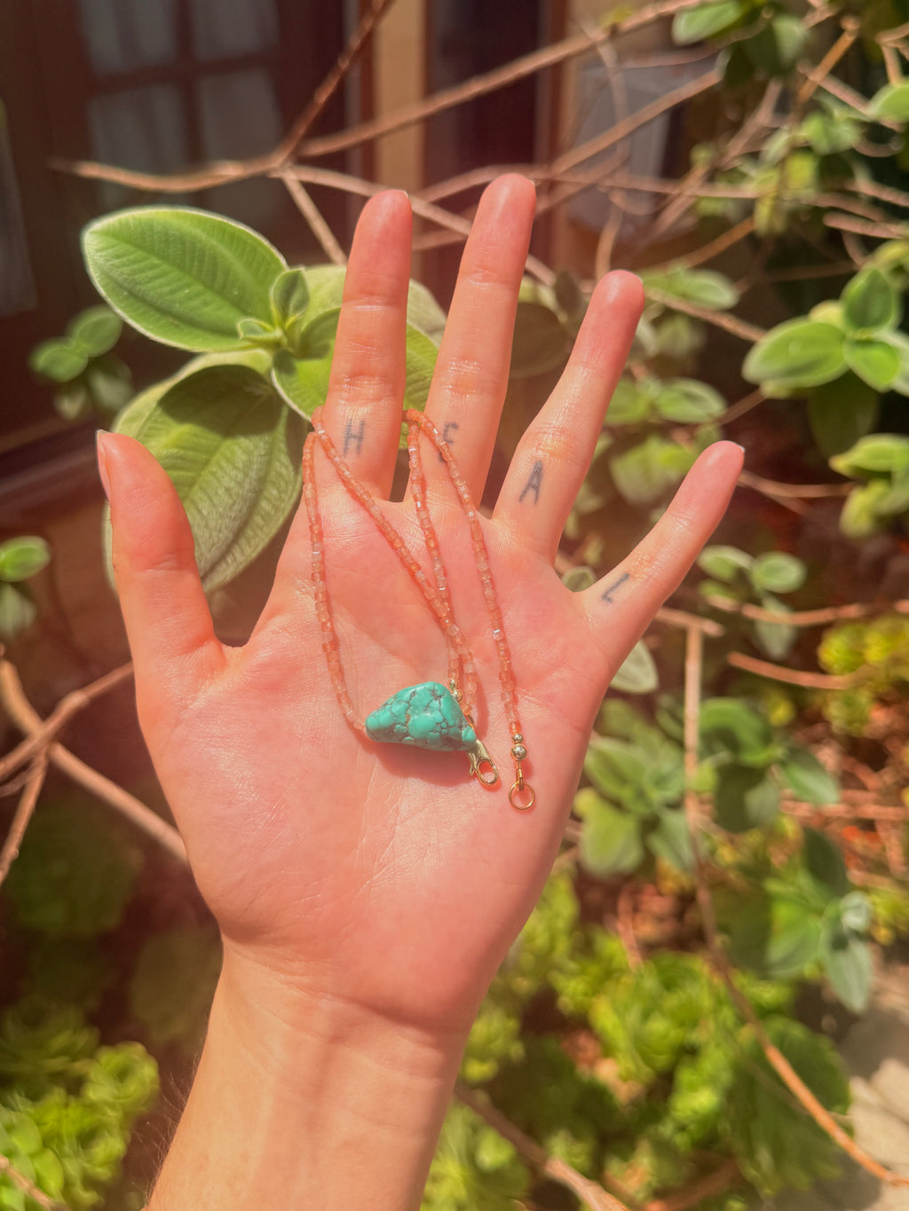 Sunstone & Turquoise ~ Joy & Protection