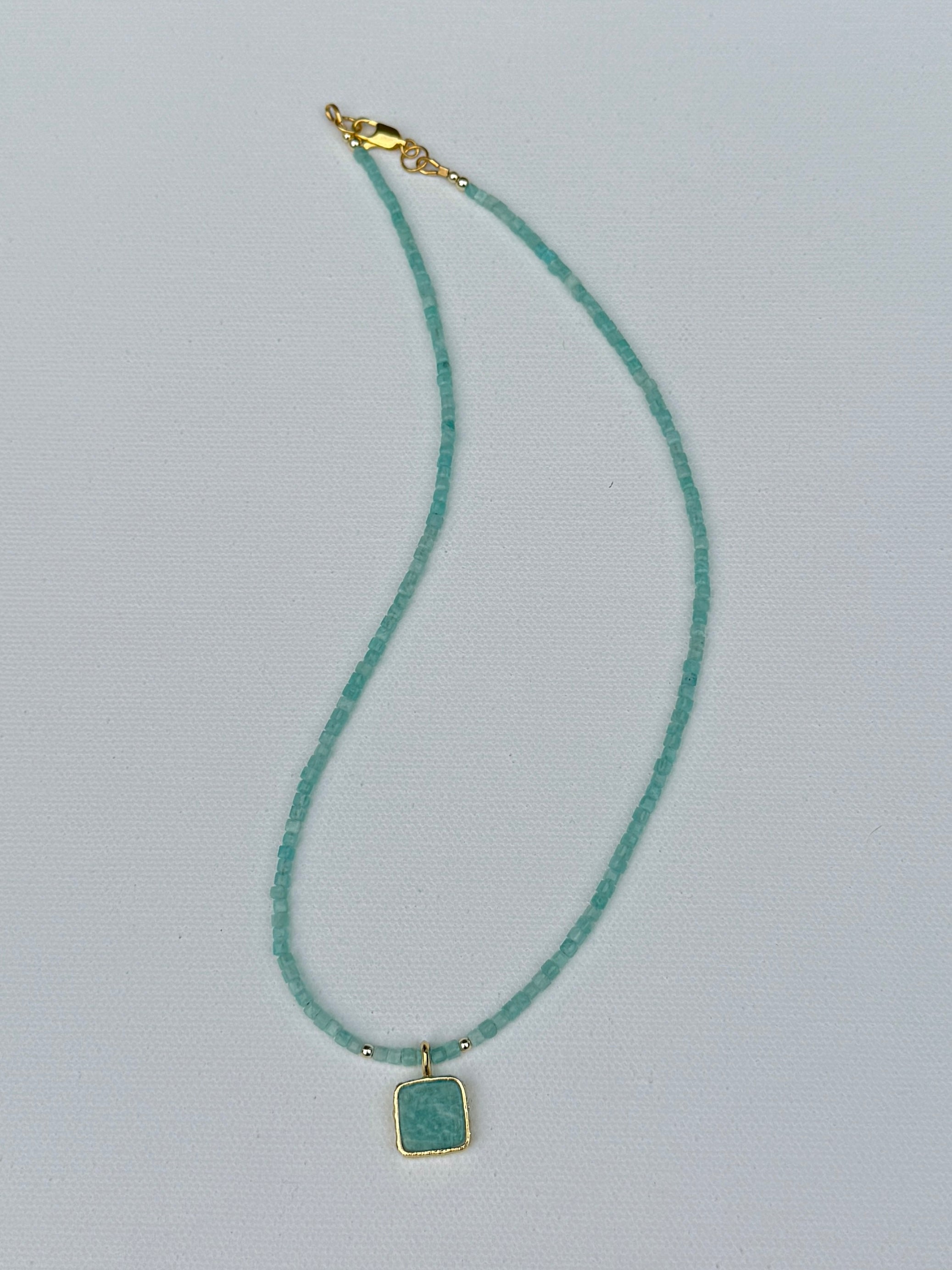 Amazonite Bead & Pendant ~ Peace